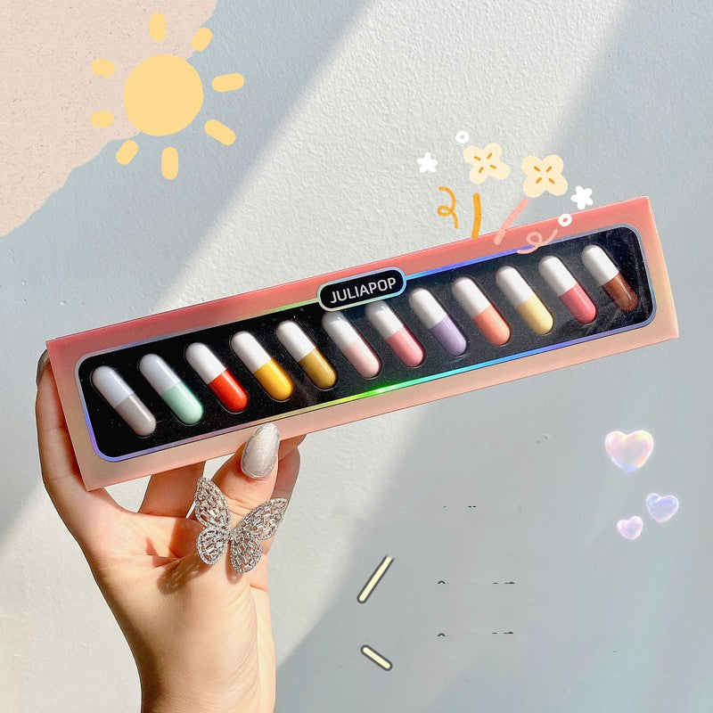 Mini Capsule Lipstick Sample Pill Set (3)