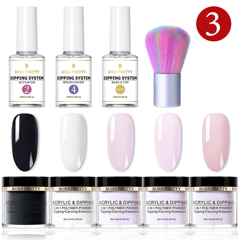 Nail Polish Nail Infiltration Powder Sticky Powder Nail Art (41)