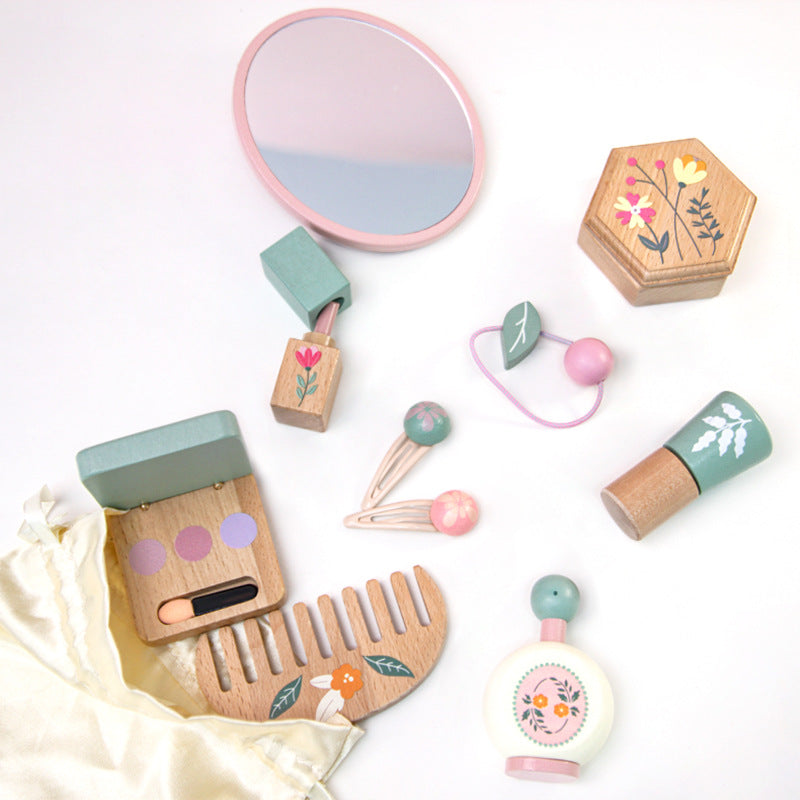 Girls Playhouse Makeup Bag Simulation Toy Set (1)