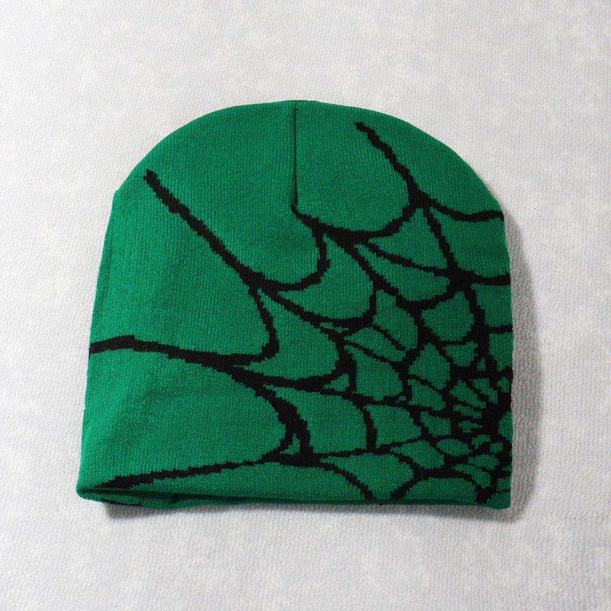 Spider Web Knitted beanie