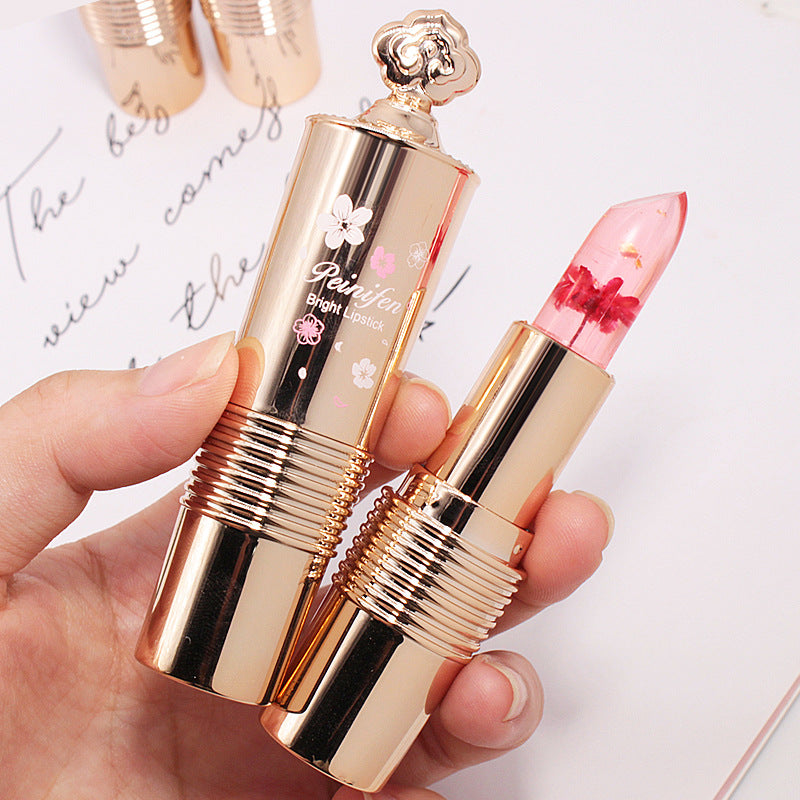 Flower Lipstick Jelly Color Changing Lipstick Moisturizing (5)