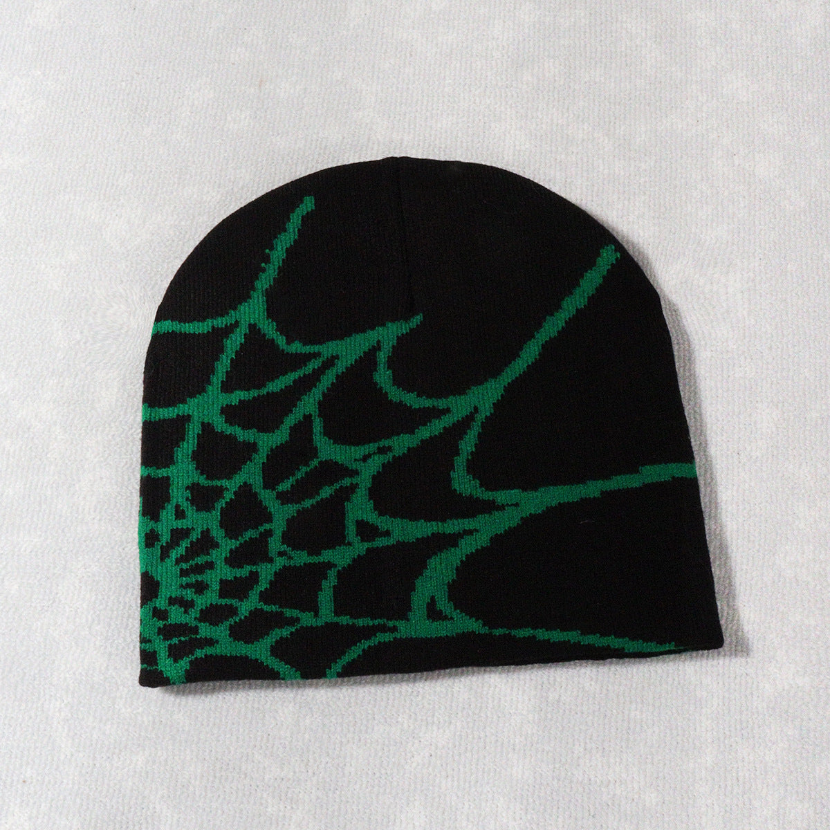 Spider Web Knitted beanie