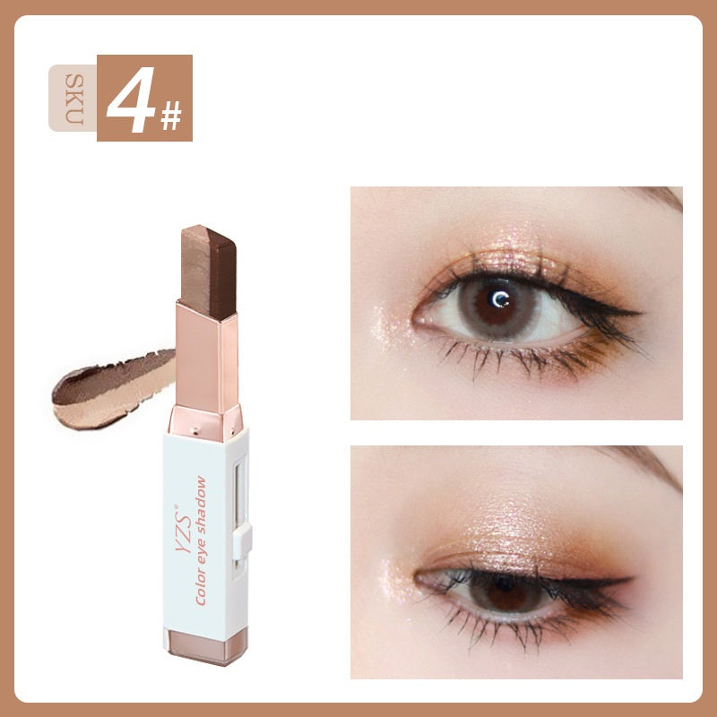 Yzs Velvet Gradient Two-Color Eyeshadow Stick Contrast Pearlescent Eyeshadow Eye Modification Eyeshadow Pen (3)