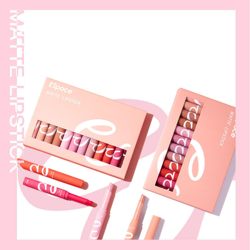 12 Shades of Velvet Matte Lipstick Set (5)