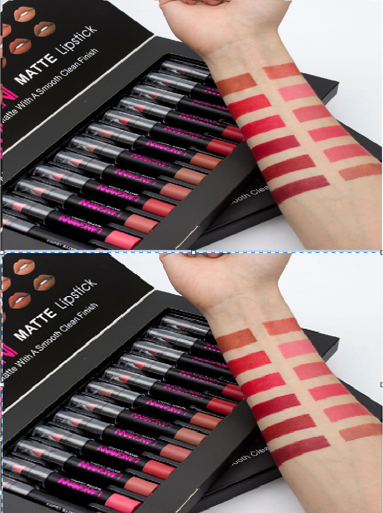 Matte Lipstick Waterproof Long-Lasting Velvet Lipstick Set (1)