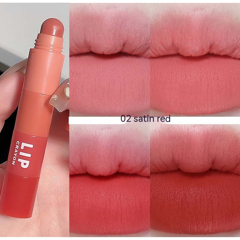 Crayon Lipstick Lip Gloss Matte Velvet Multicolor (1)