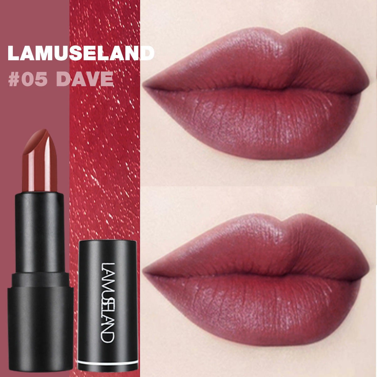 12-Color Moisturizing Velvet Lipstick (2)