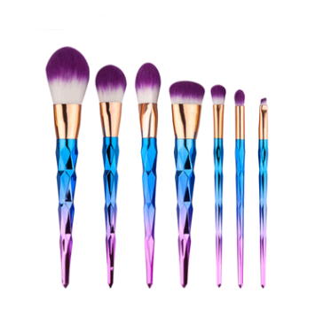 7-Piece Makeup Brush Diamond Brush Foundation Brush Set (1)