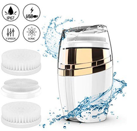 Facial Cleaning Brush Silicone Cleanser (4)
