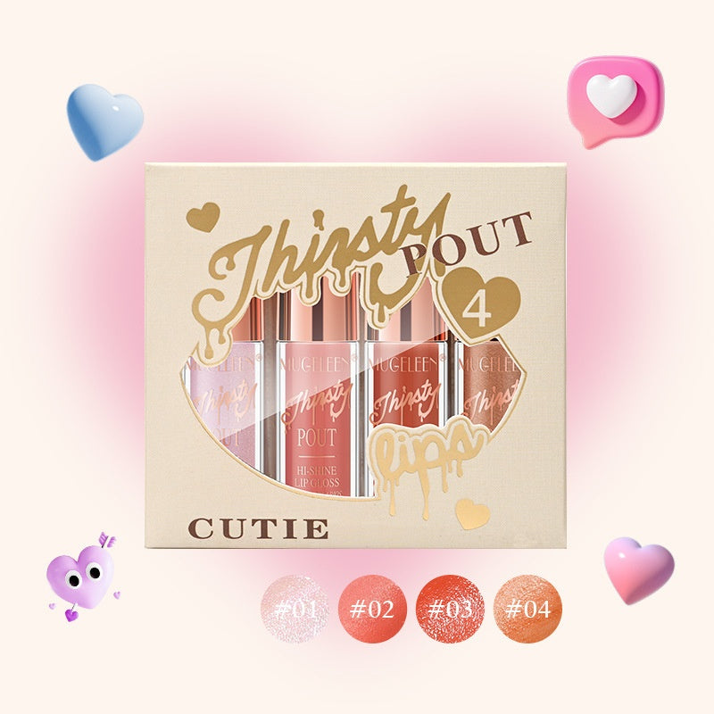 Lip Gloss and Lipstick Set (7)