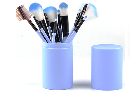 12-Piece Makeup Brush Set Blush Eyeshadow Eyelash Highlighter Brush (8)
