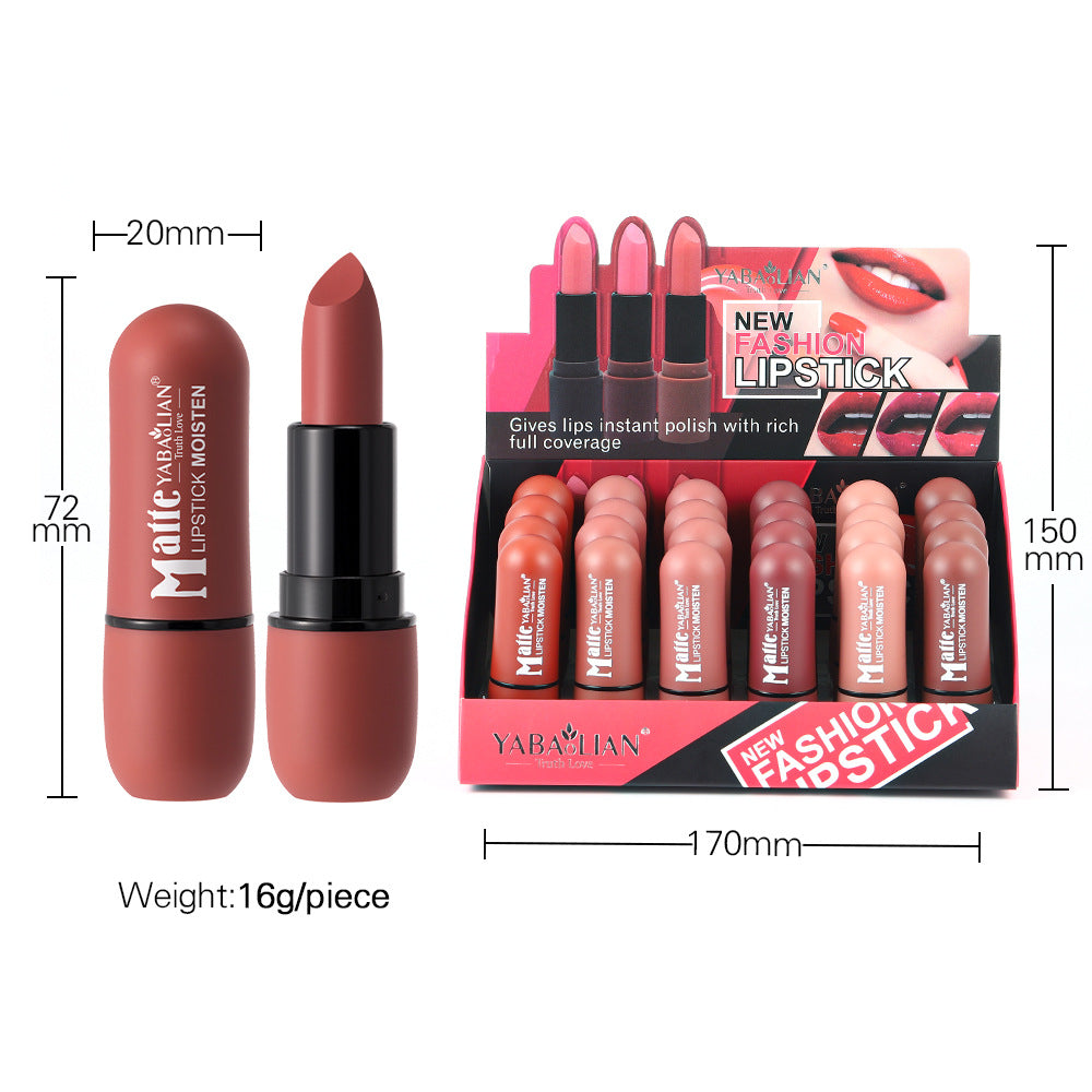 Matte Lipstick Matte Cup Waterproof Lip Grease (1)