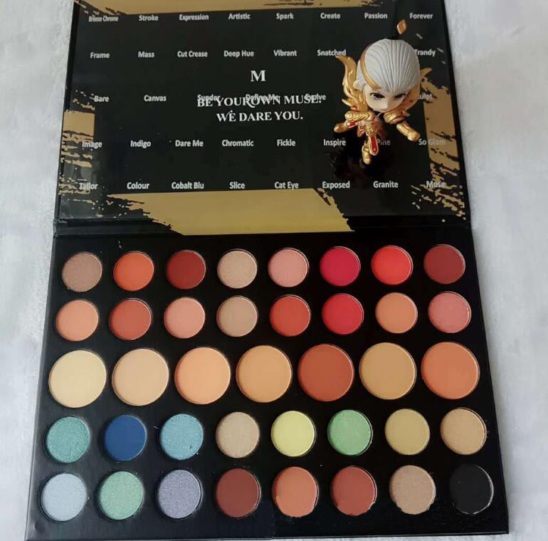 39 Color Eyeshadow Pearlescent Matte Earth Eyeshadow (5)