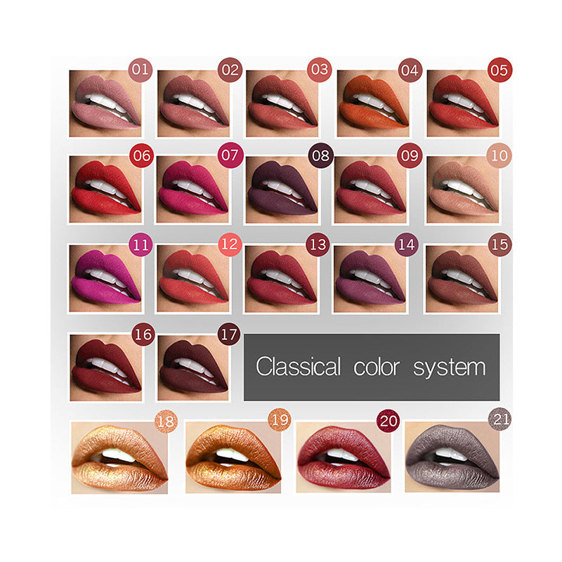 Makeup Matte Lip Gloss Lipstick (6)