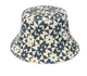 Spring and Summer Geometric Lattice Flowers Sun Female Fisherman Hat