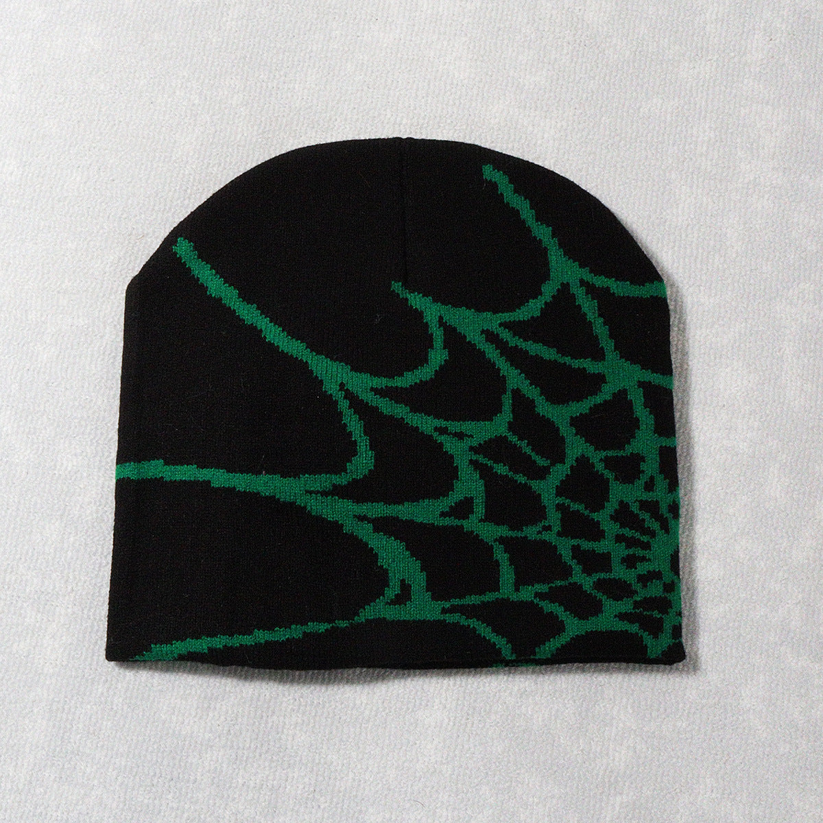 Spider Web Knitted beanie