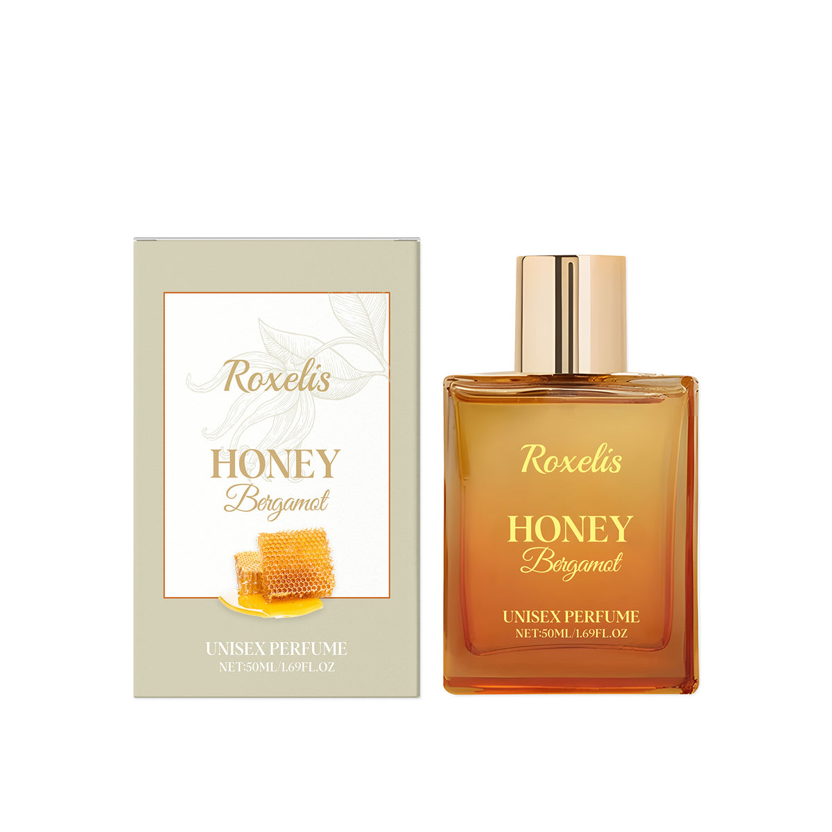 Unisex Honey Bergamot Perfume Long-Lasting Light Fresh-Fragrance Subtle Elegant Scent for Daily Wear Special Occasions (5)