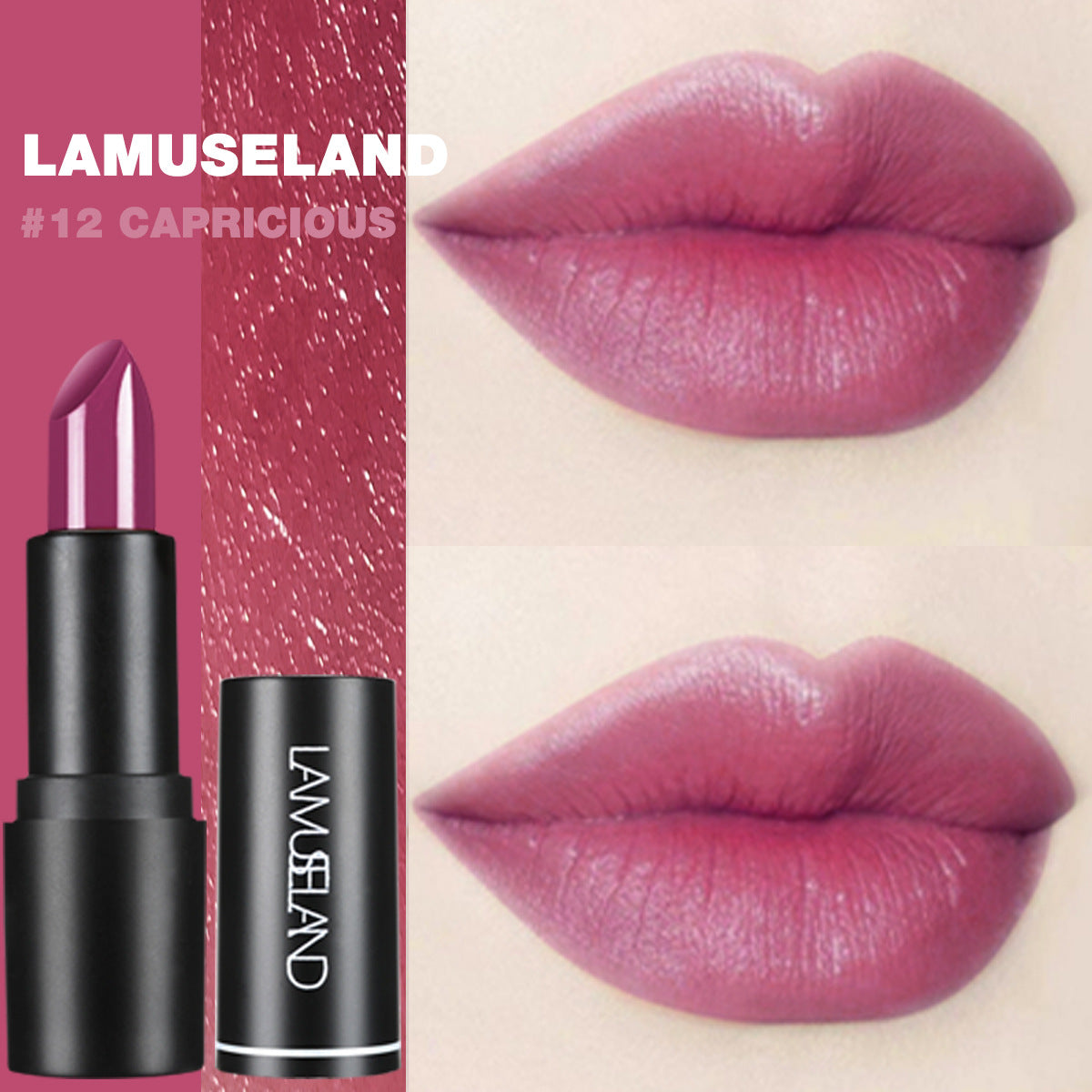 12-Color Moisturizing Velvet Lipstick (16)