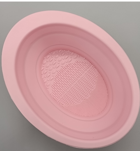 Scrubbing Plate Makeup Brush Cleaning Pad Brush Cleaning Bowl (5)
