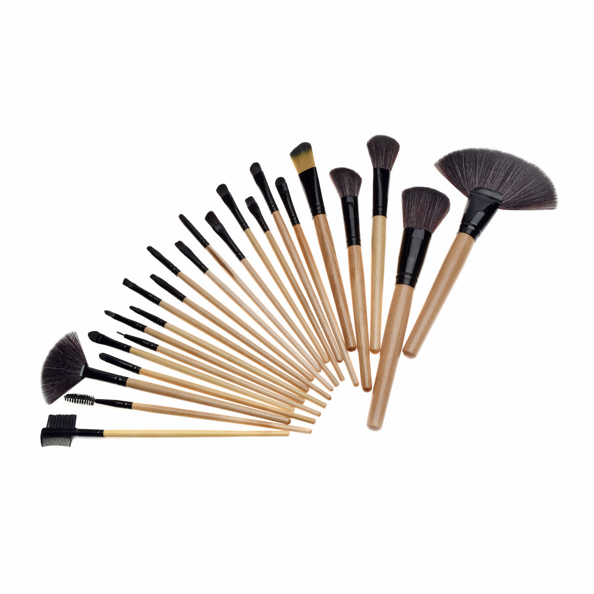 Set of 24-Piece Makeup Brushes (3)