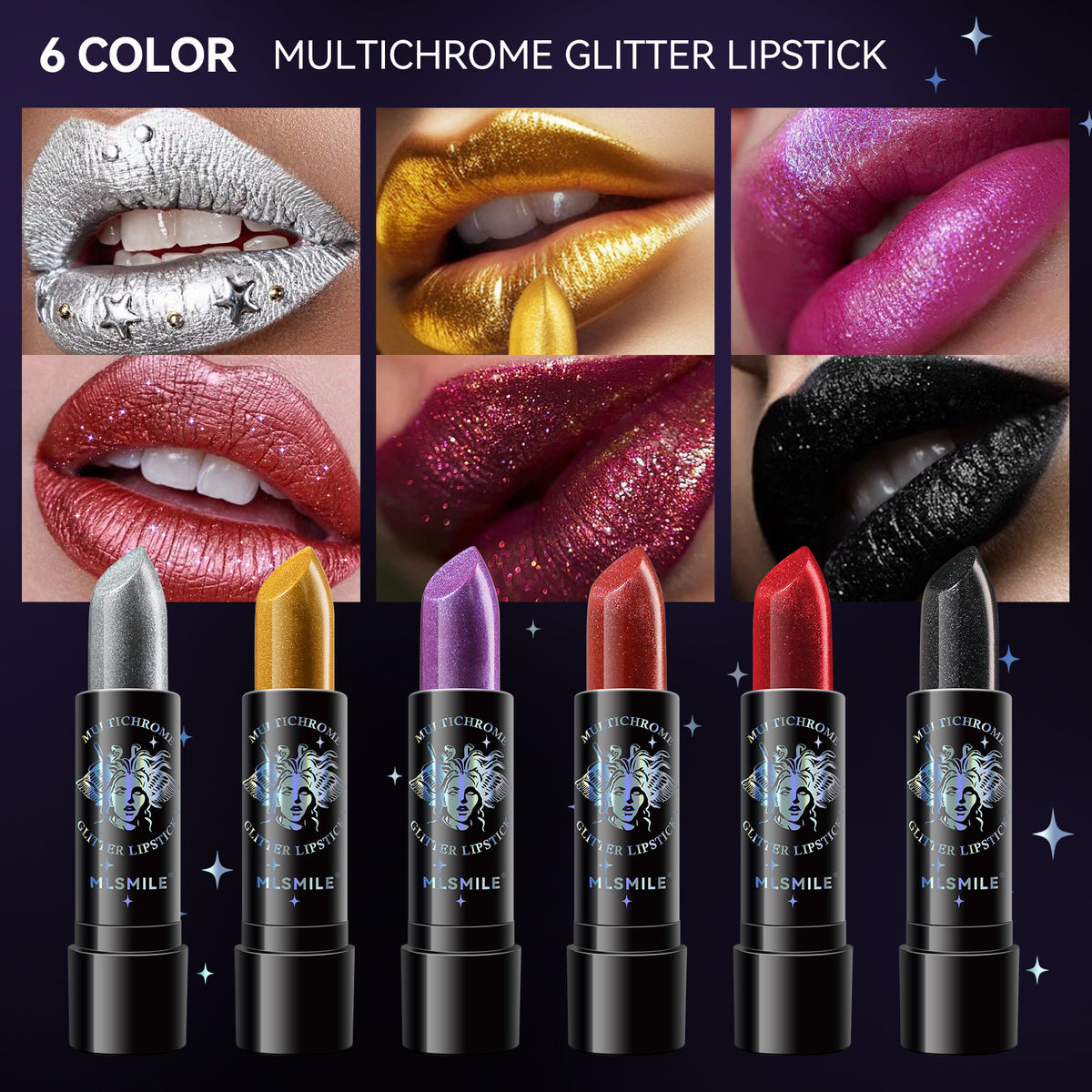 Pearl Sparkly Christmas Lipstick (6)