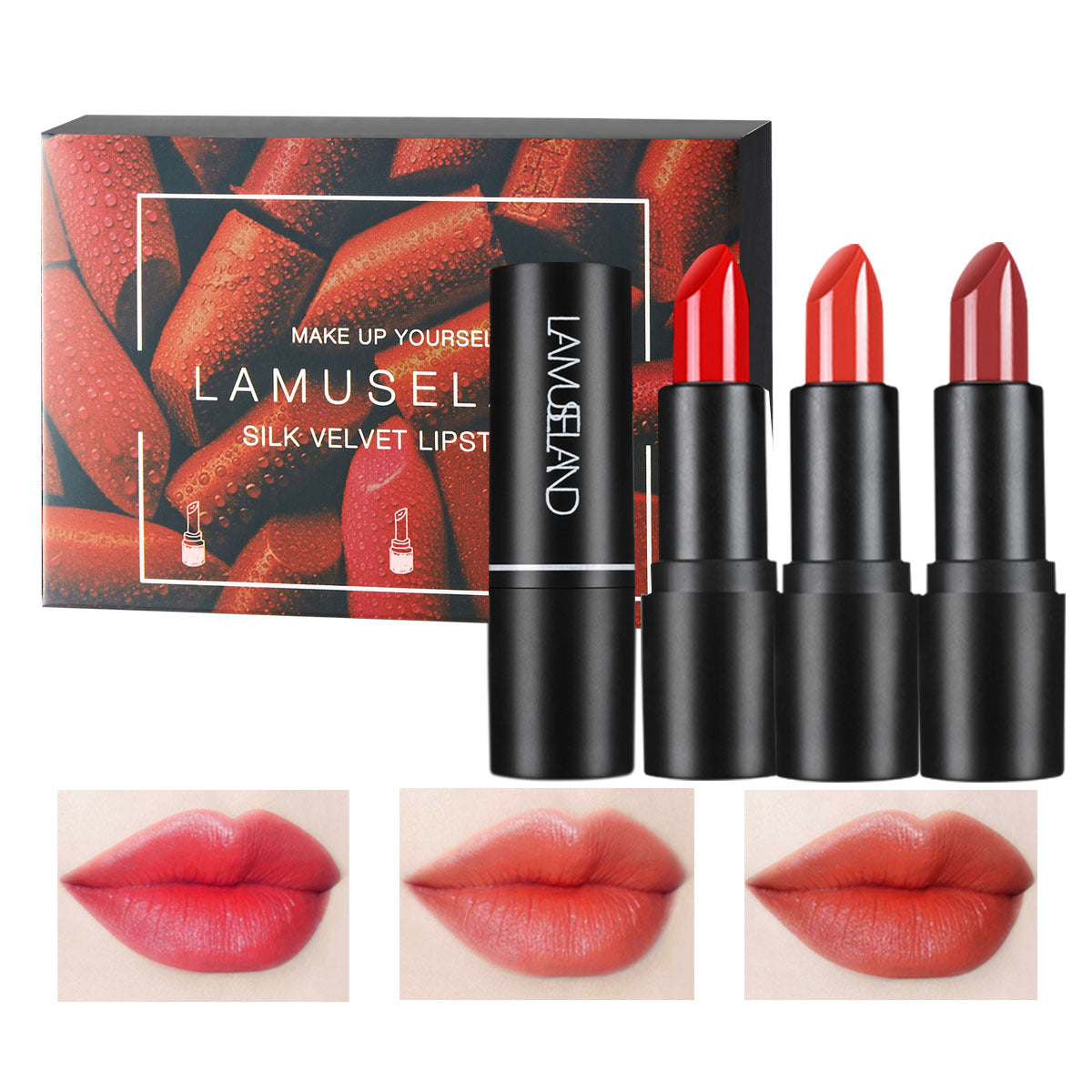 12-Color Moisturizing Velvet Lipstick (12)