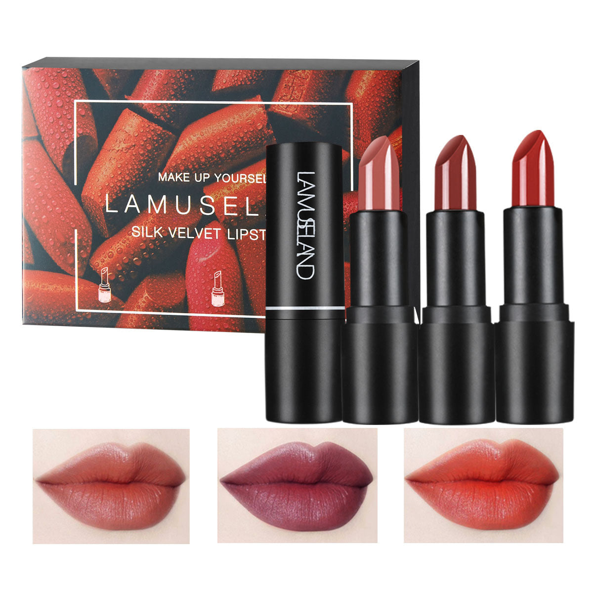 12-Color Moisturizing Velvet Lipstick (10)