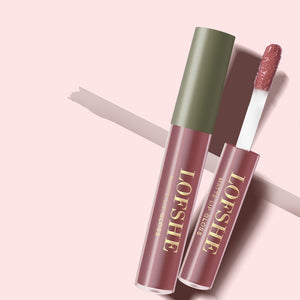 6 Colors Nonstick Cup Earth Matte Lipstick Glaze