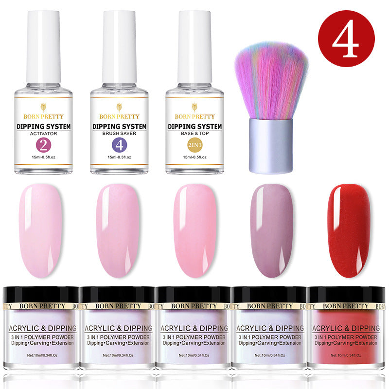Nail Polish Nail Infiltration Powder Sticky Powder Nail Art (30)