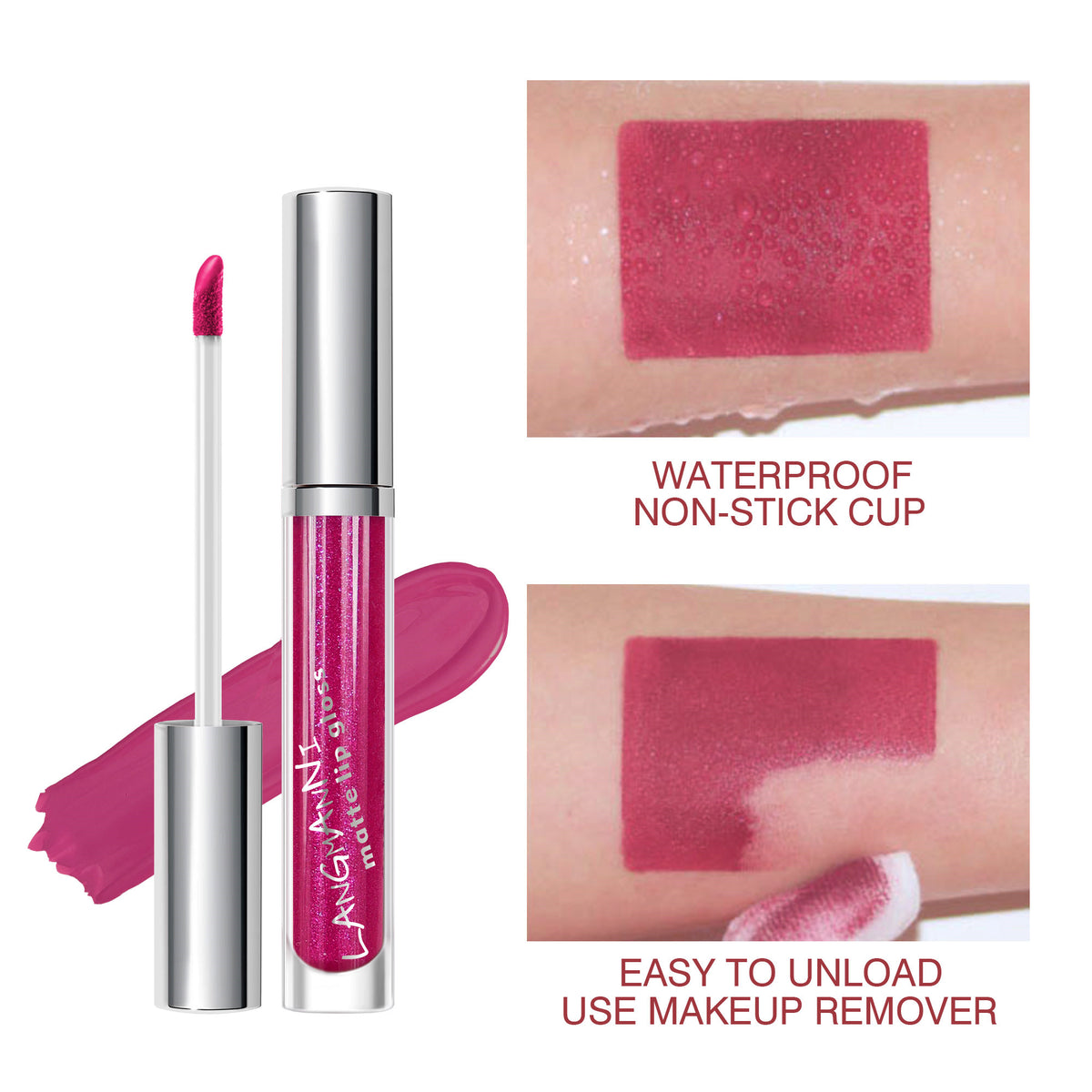 Lipstick 18 Count Lip Gloss Set Matte Velvet Gloss (5)