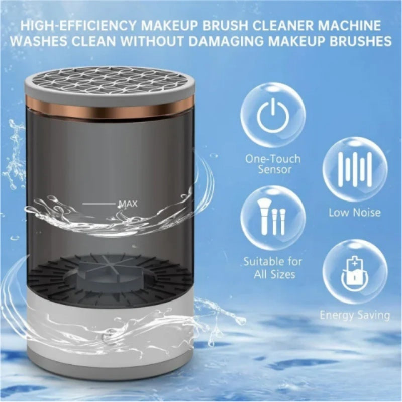 Makeup Brush Cleaner Automatic Rotating Brush Cleaner USB Portable Electric Cosmetic Rotary Washing Machine (4)