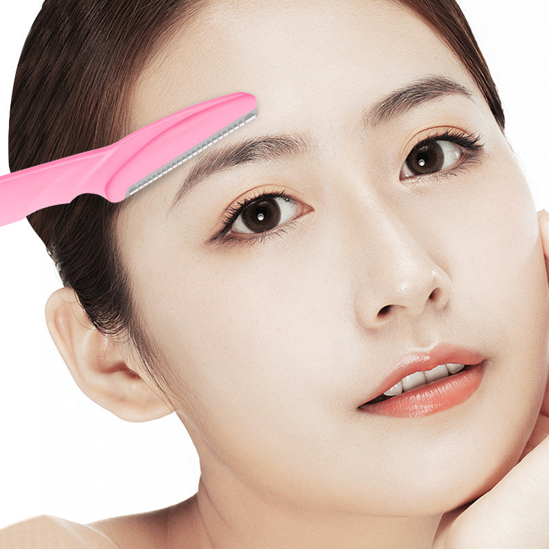 Beauty Eyebrow Trimming Tools Scraper Trimmer (4)