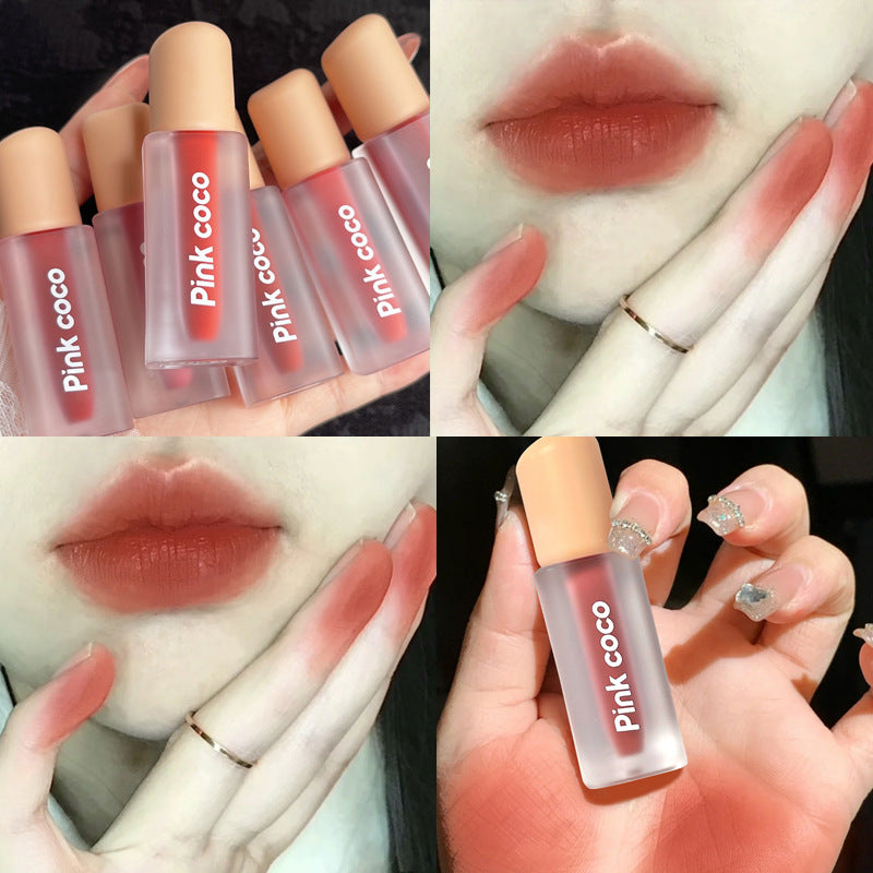Student Lipstick Matte Lip Mud Gloss (7)