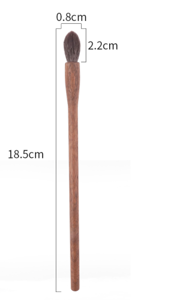 Walnut Makeup Brush (6)