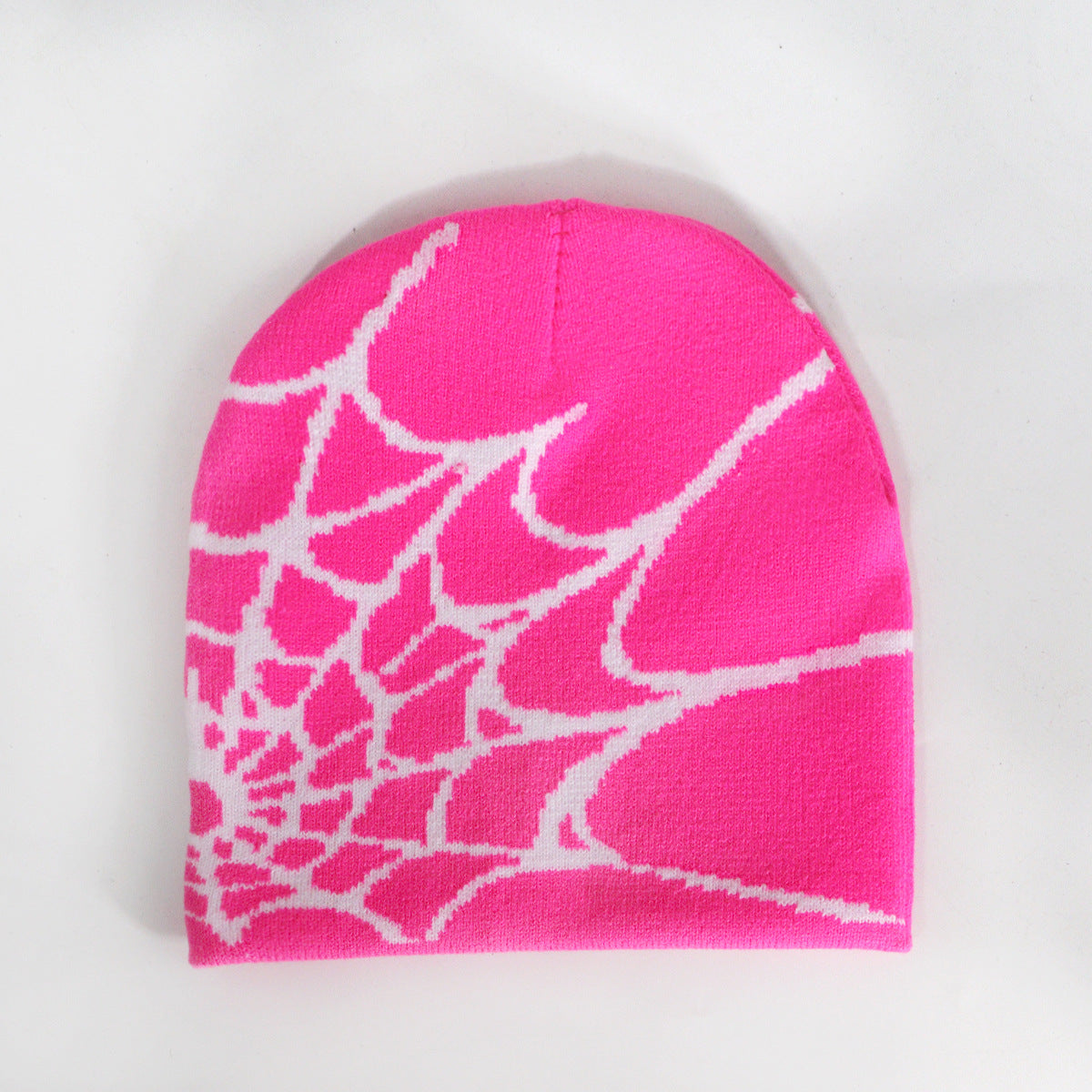 Spider Web Knitted beanie
