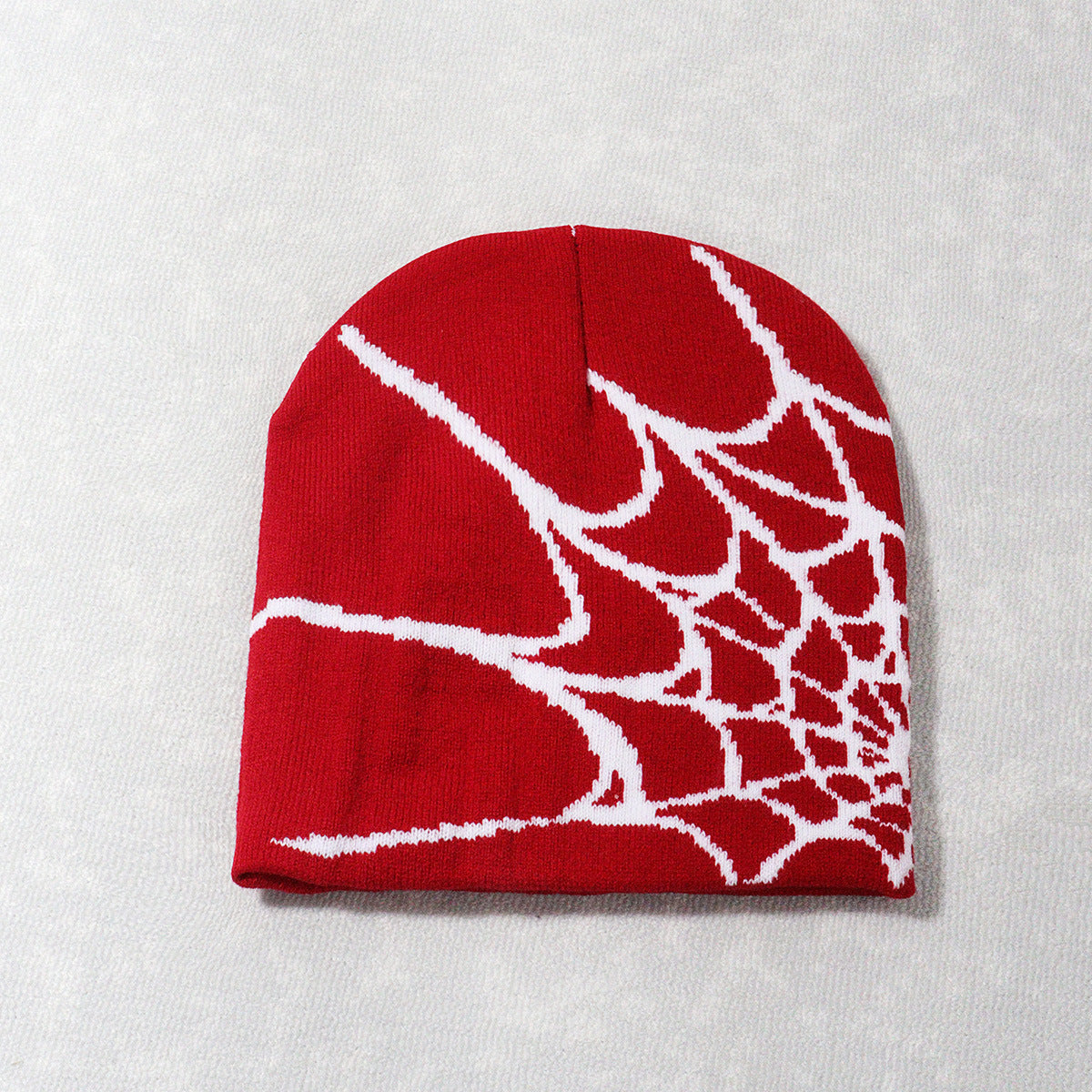 Spider Web Knitted beanie