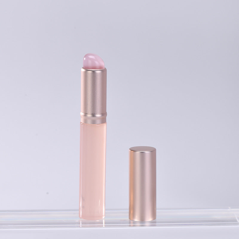 Silicone Lip Brush Lipstick Round Head Portable Blooming (4)