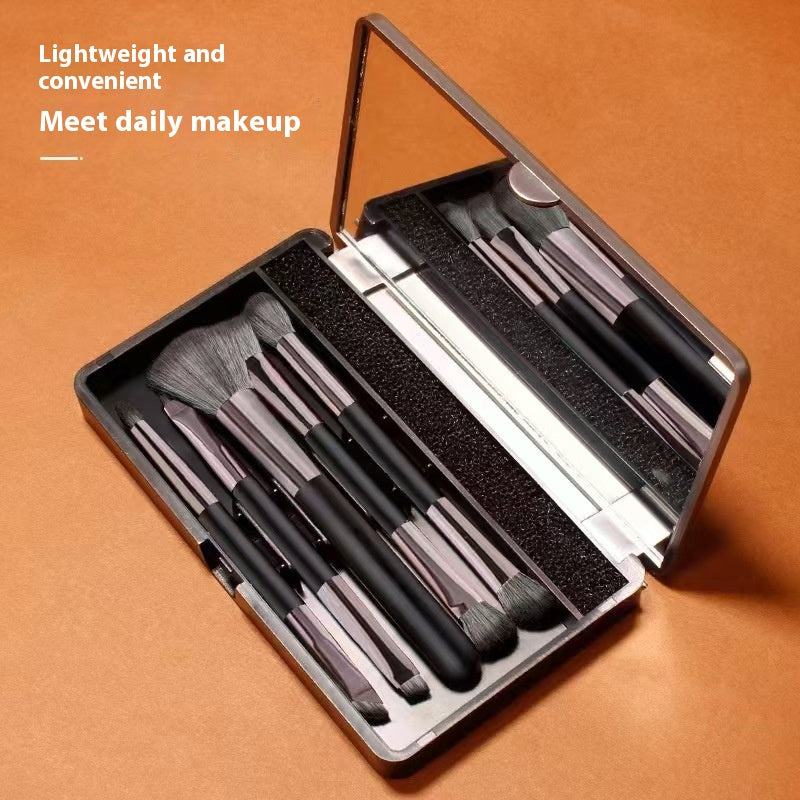 Makeup with Multifunctional Brush Set (5)
