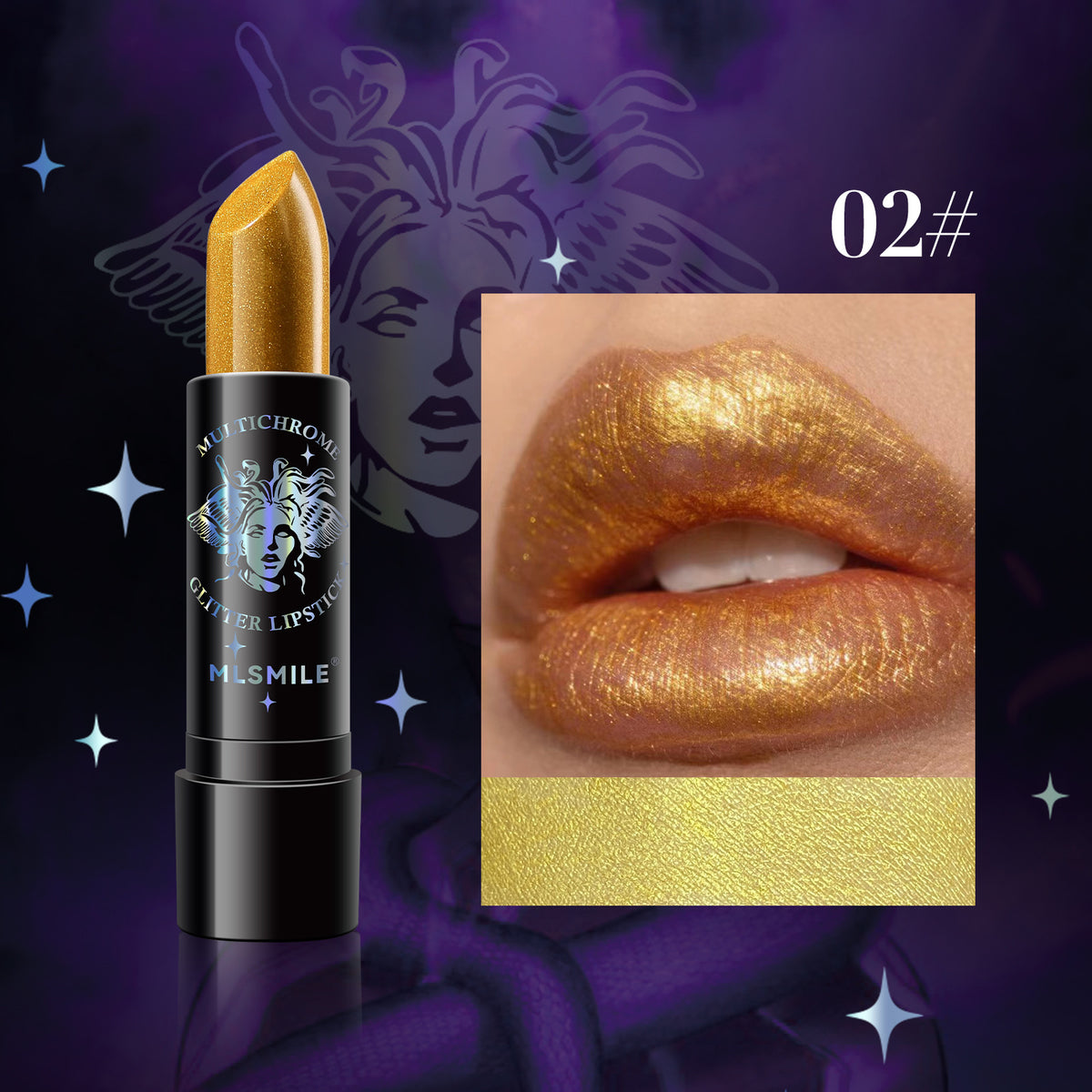 Pearl Sparkly Christmas Lipstick (1)