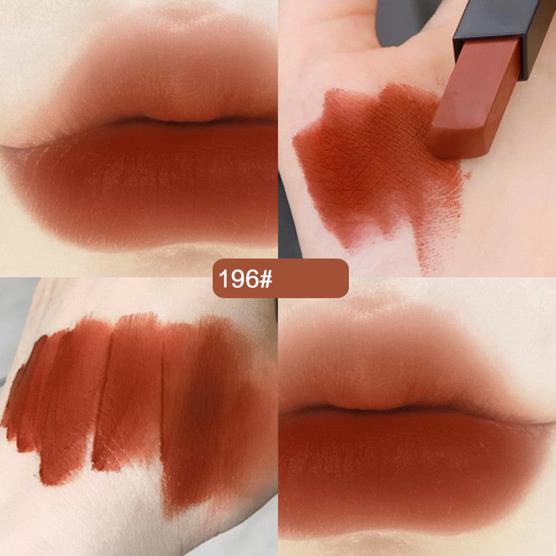 Small Gold Strip Lipstick Moisturizing Makeup Cosmetics (7)