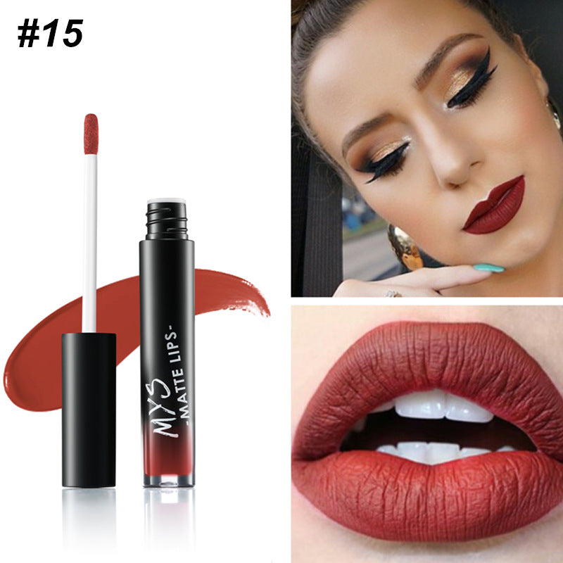 No Stain on Cup Lipstick Multi-Color Long-Lasting Moisturizing Modified Lipstick Lip Gloss Balm (17)
