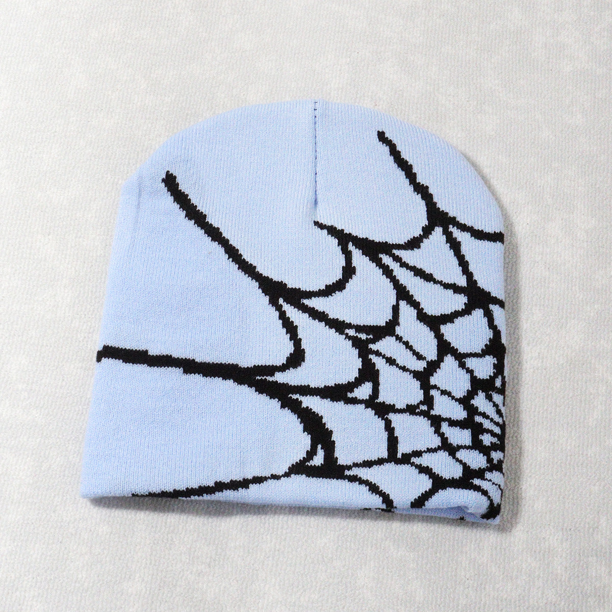 Spider Web Knitted beanie