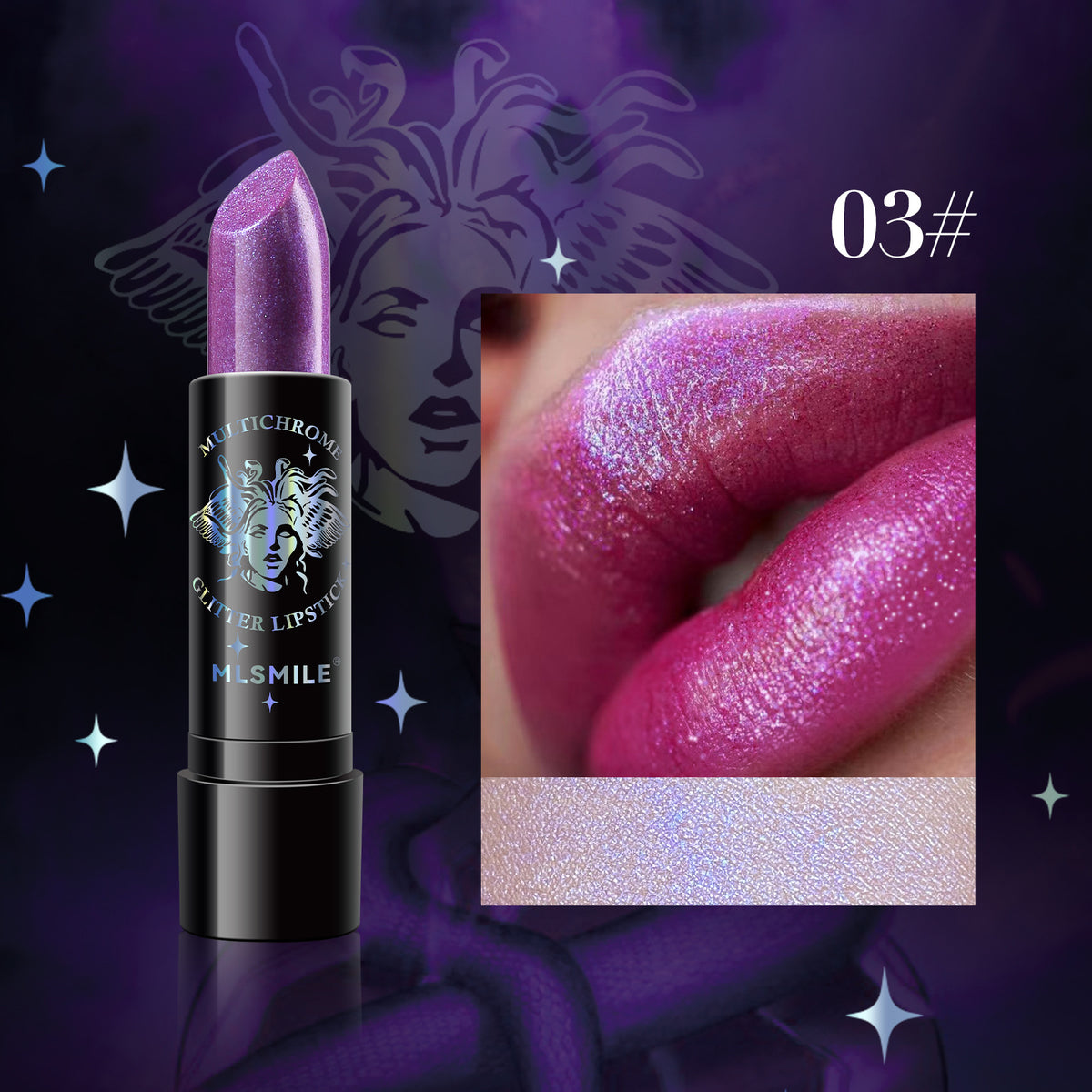 Pearl Sparkly Christmas Lipstick (4)