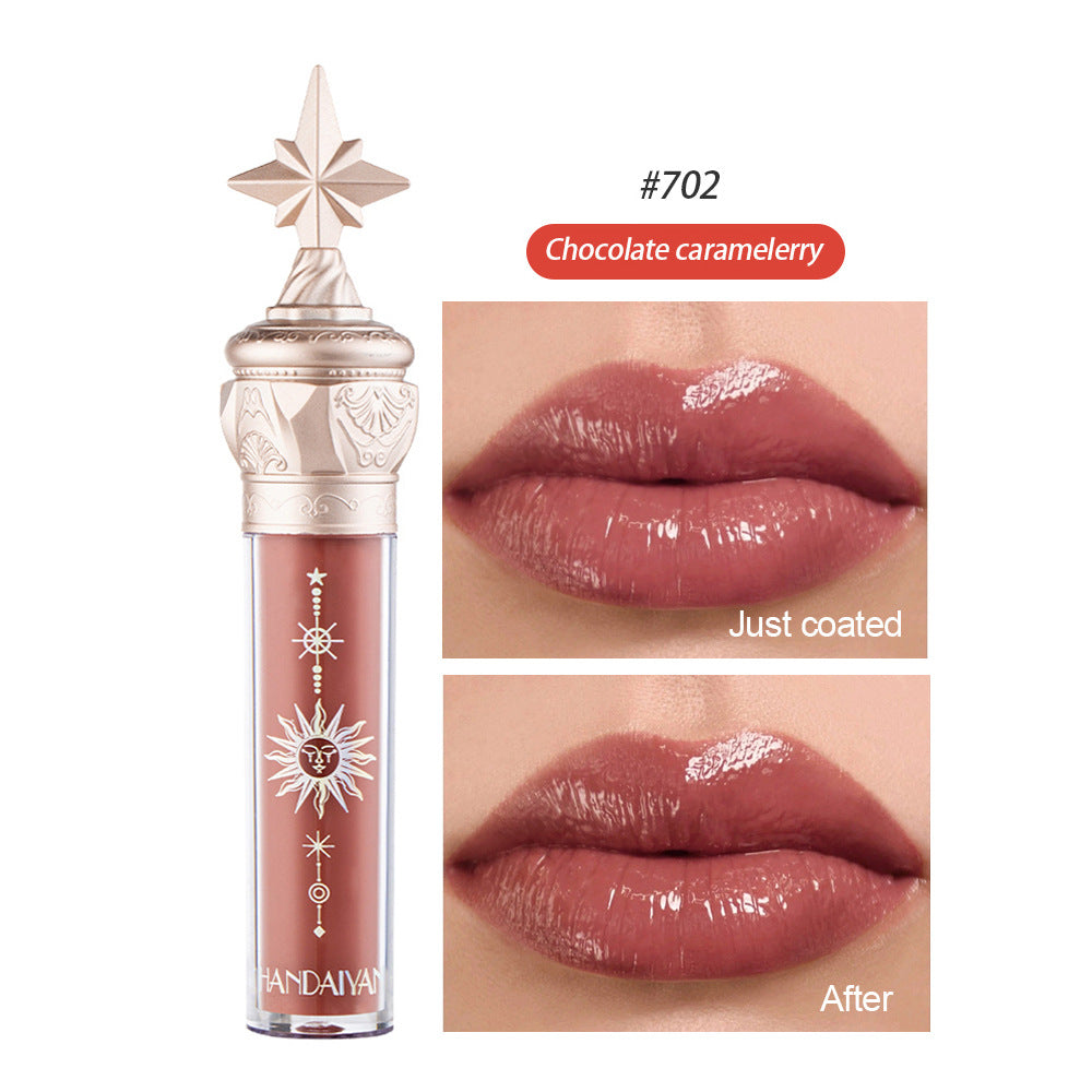 Lip Gloss Lipstick Gloss Film Glaze (4)