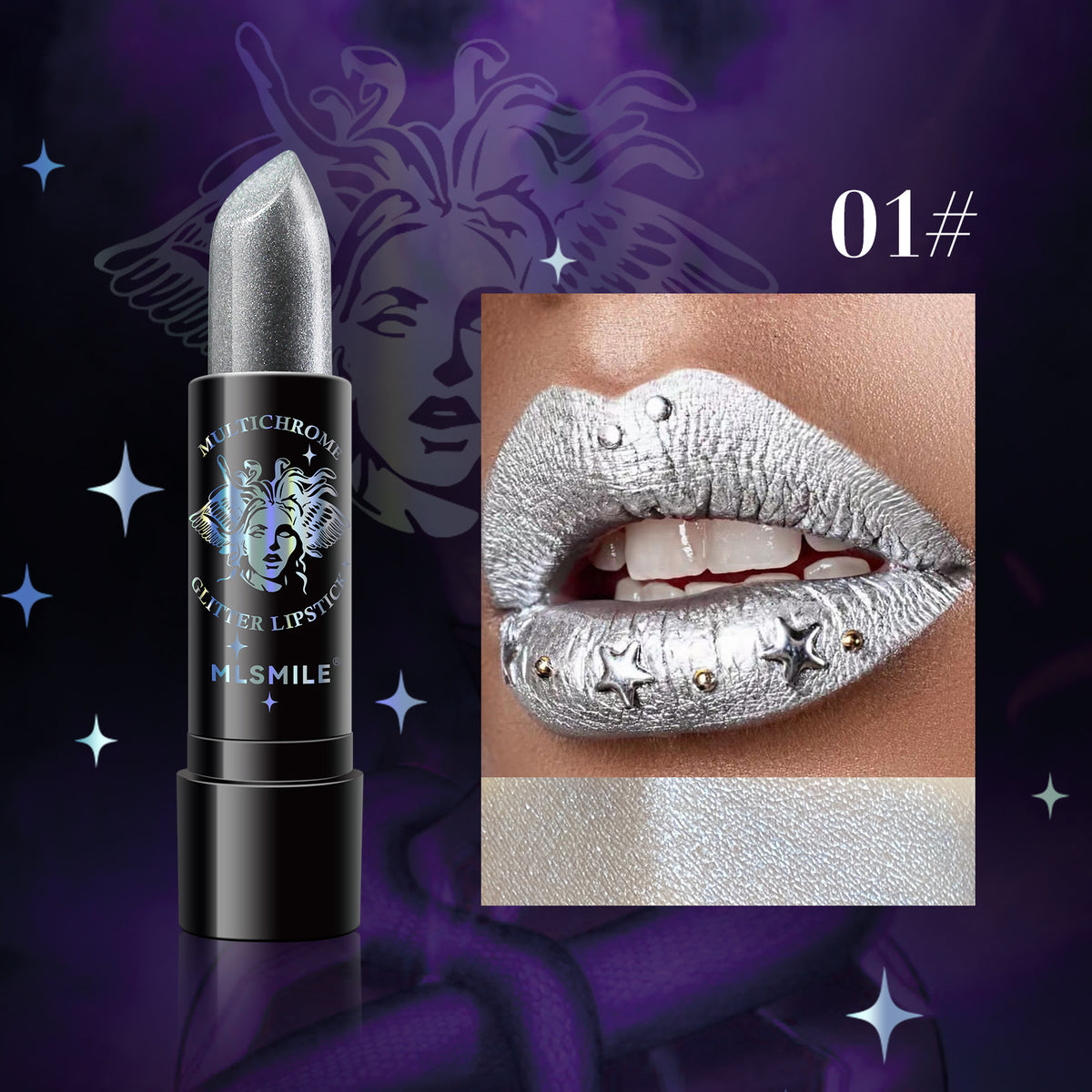 Pearl Sparkly Christmas Lipstick (8)