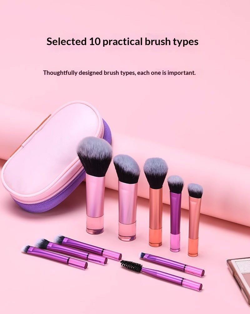 Makeup Brush Set Blush Foundation Brush Eye Set (3)