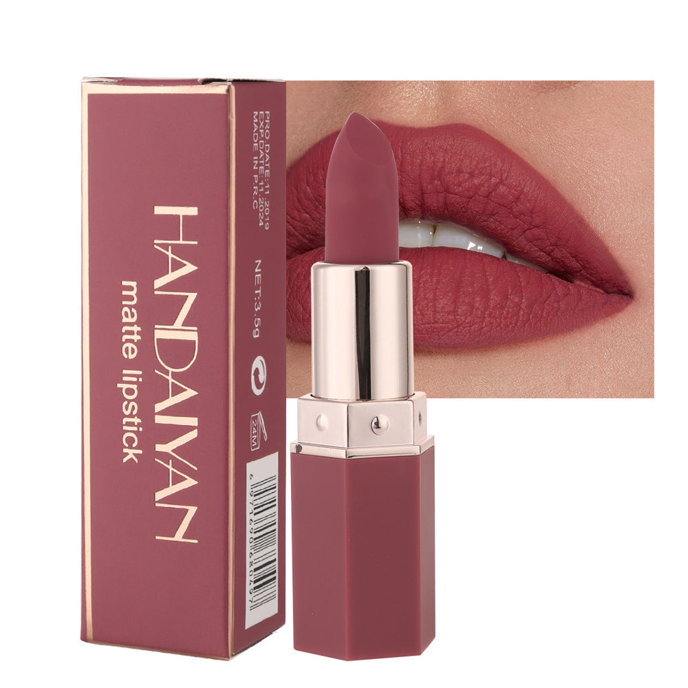 Handaiyan Han Daiyan 6-Color Matte Nourishing Lipstick (4)