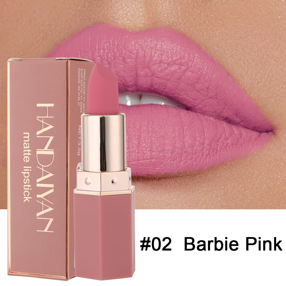 Handaiyan Han Daiyan 6-Color Matte Nourishing Lipstick (8)