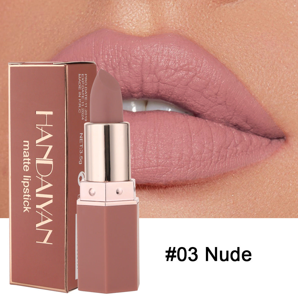 Handaiyan Han Daiyan 6-Color Matte Nourishing Lipstick (6)