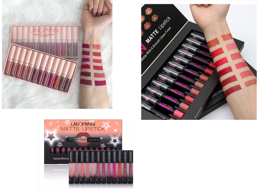 Matte Lipstick Waterproof Long-Lasting Velvet Lipstick Set (5)